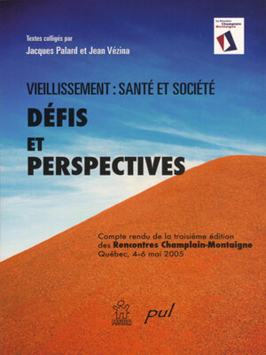 cover image of Vieillissement